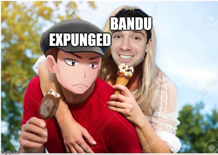 Trust me,this is a Bandu and Expunged meme | EXPUNGED; BANDU | image tagged in grunty boi and grunt,bambi,dave and bambi,pokemon memes,pokemon,team rocket | made w/ Imgflip meme maker