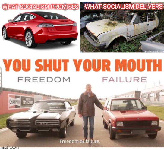 The Real Virus Attacking America | WHAT SOCIALISM DELIVERS; WHAT SOCIALISM PROMISES | image tagged in just do it,vote,republican party,libtards,suck,moose | made w/ Imgflip meme maker