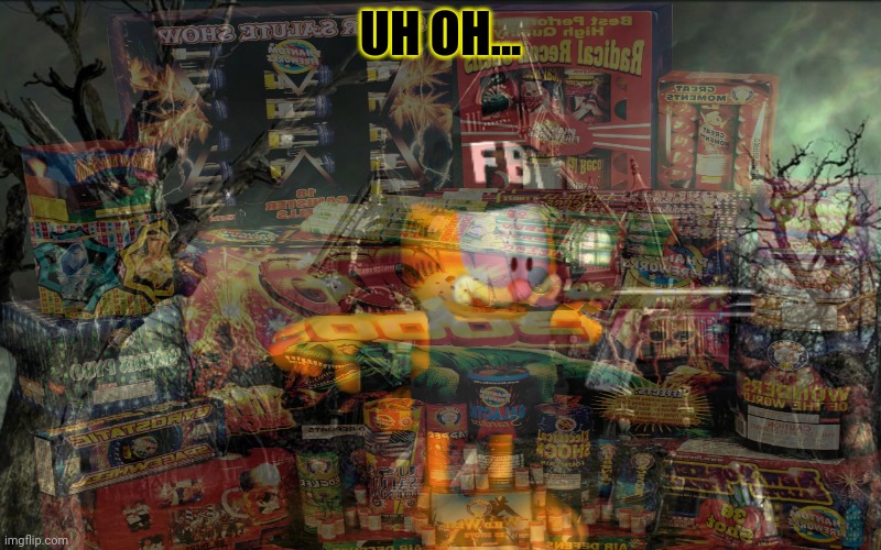 Mention that you're joking | UH OH... | image tagged in im not joking,the fbi is coming,for you,no,this is not okie dokie | made w/ Imgflip meme maker