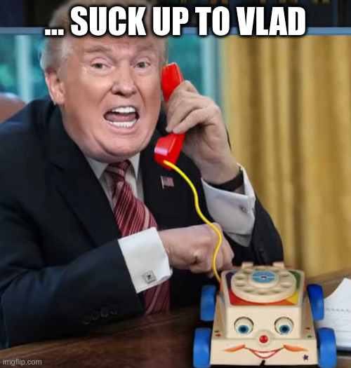 I'm the president | ... SUCK UP TO VLAD | image tagged in i'm the president | made w/ Imgflip meme maker