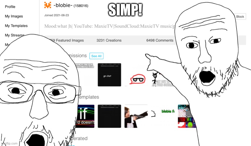 SIMP! | made w/ Imgflip meme maker