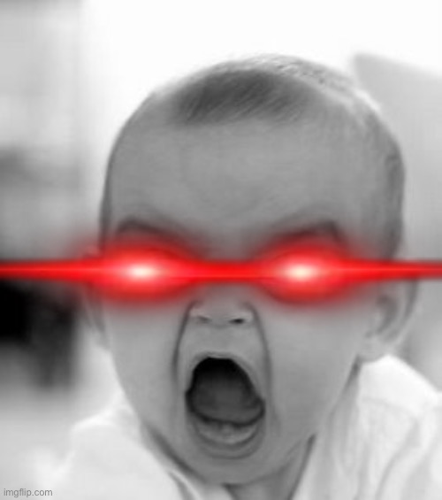 Angry Baby Meme | image tagged in memes,angry baby | made w/ Imgflip meme maker