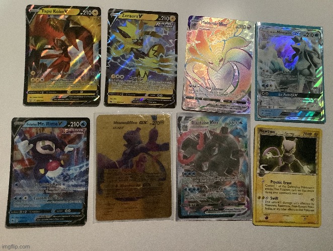 just a few of my Pokémon cards. more info in comments | image tagged in pokemon,cards | made w/ Imgflip meme maker