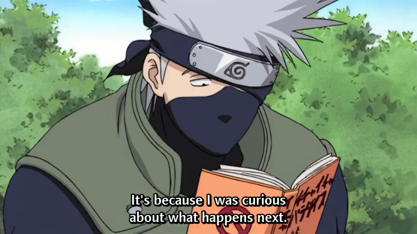 Kakashi Wants To Know What Happens Next Blank Meme Template