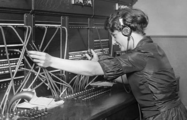 Switchboard Operator Blank Meme Template