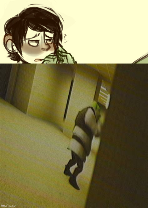 NO WAY GUYS SHREK IN THE BACKROOMS FOUND FOOTAGE | made w/ Imgflip meme maker