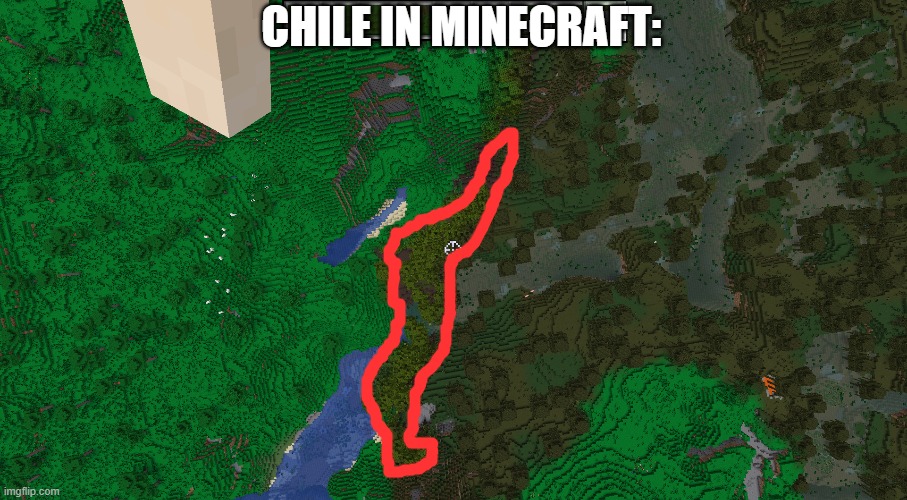CHILE IN MINECRAFT: | made w/ Imgflip meme maker