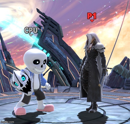 Sans v Sans | made w/ Imgflip meme maker