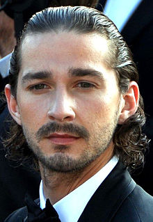 Shia Labeouf at Cannes Blank Meme Template