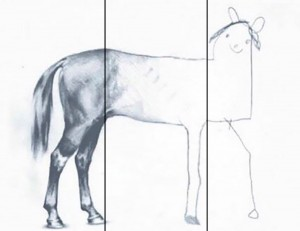 High Quality unfinished horse Blank Meme Template