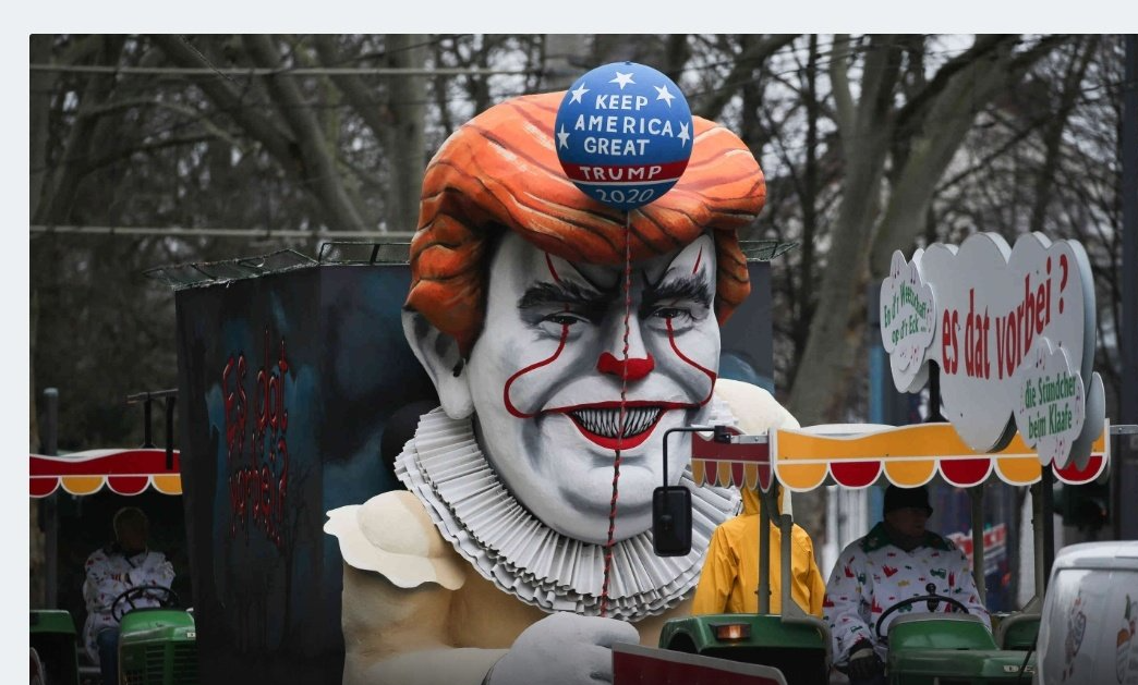 High Quality Trump Pennywise Clown Float Blank Meme Template