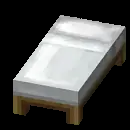 High Quality white minecraft bed Blank Meme Template