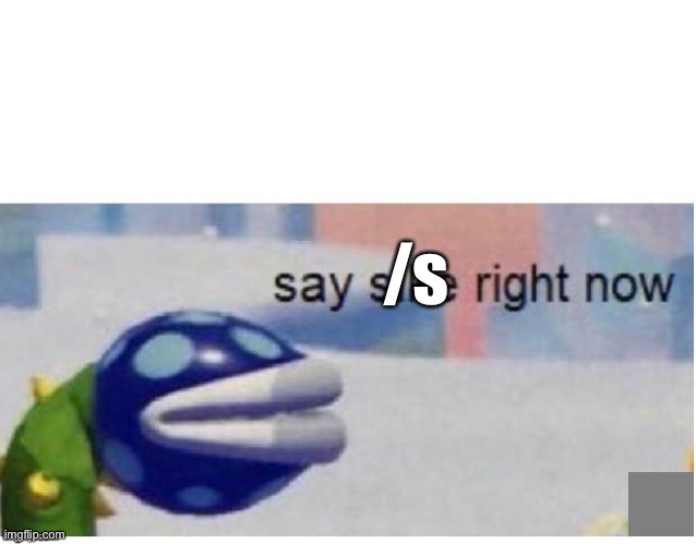 say sike right now | /s | image tagged in say sike right now | made w/ Imgflip meme maker