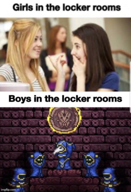 Cult | image tagged in terraria,girls vs boys | made w/ Imgflip meme maker