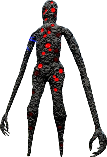High Quality The Giant with the Red Dots Blank Meme Template