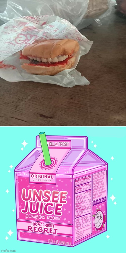 Teeth in burger | image tagged in unsee juice,unsee,funny,memes,burger,you had one job | made w/ Imgflip meme maker