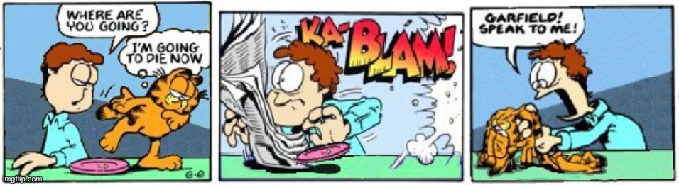 If this gets five upvotes I will post the original strip | made w/ Imgflip meme maker