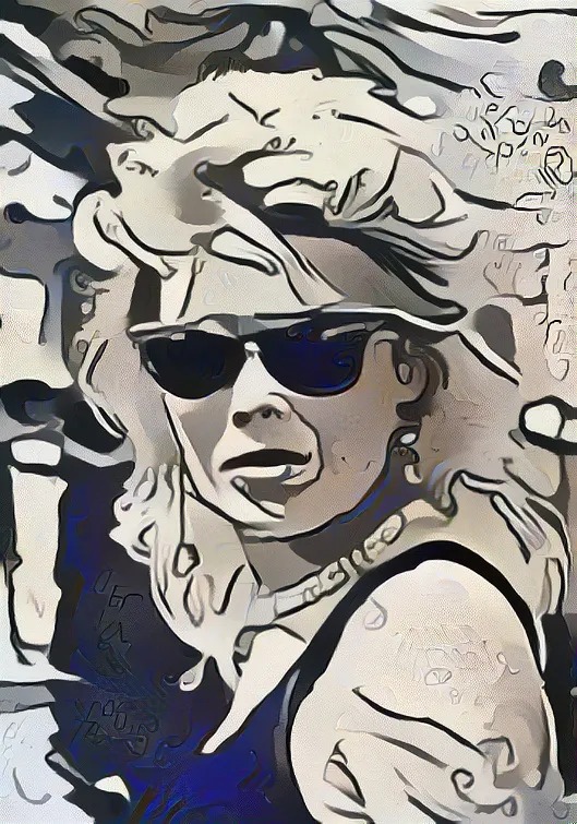 High Quality Kim Wilde AI Art Blank Meme Template