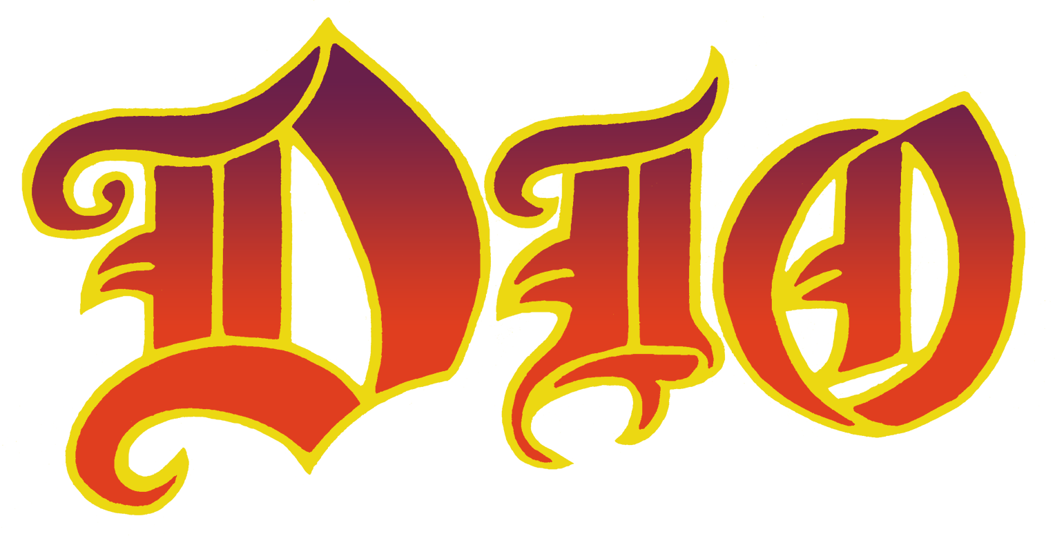 Ronnie James Dio logo Blank Meme Template