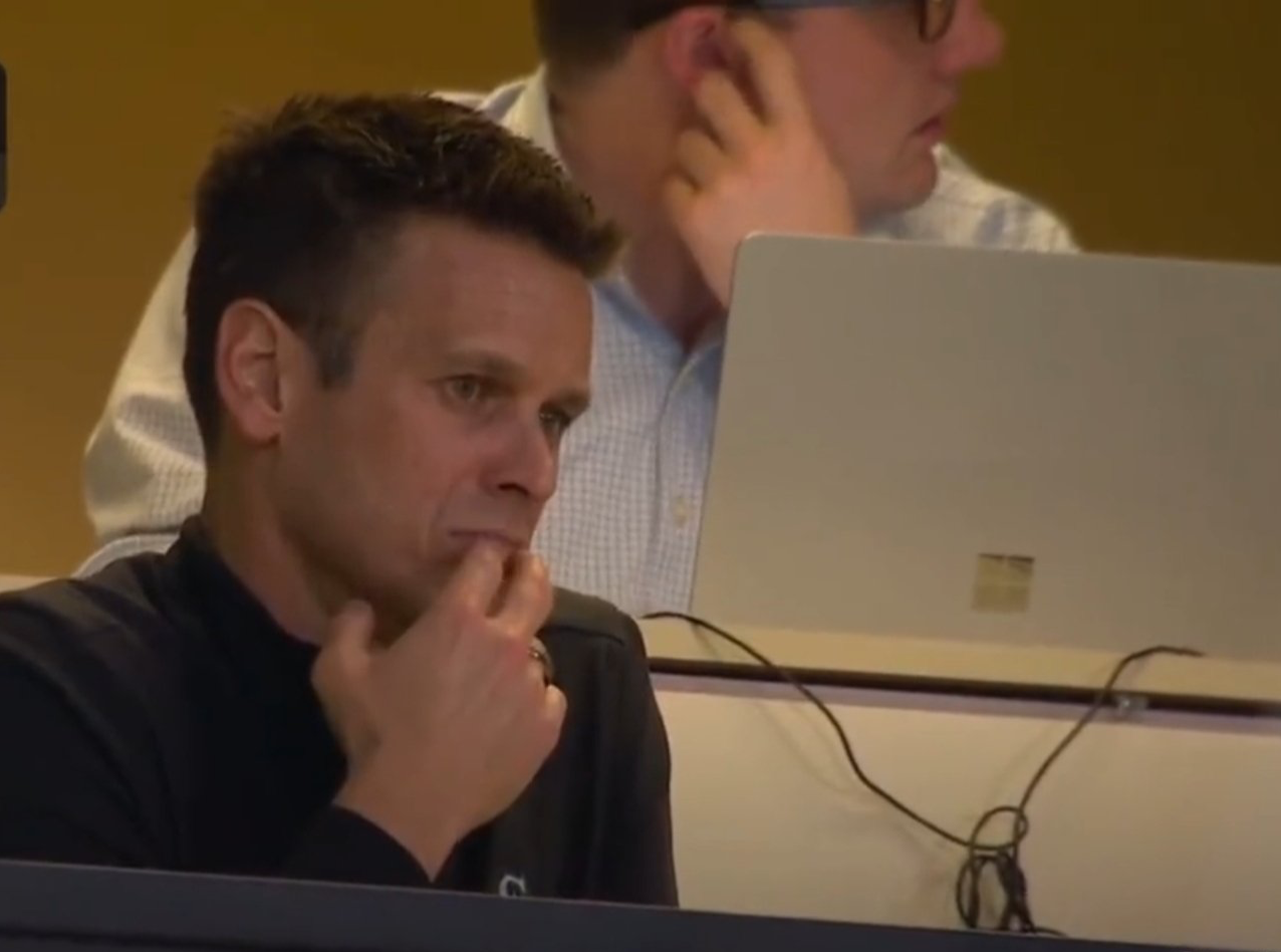 High Quality Jerry Dipoto Thinks Blank Meme Template