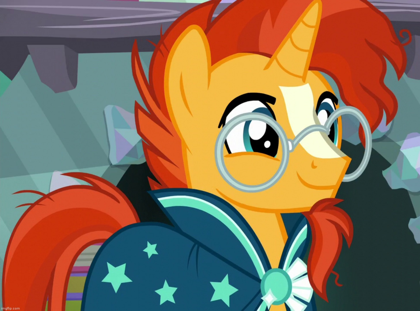 Happy Sunburst (MLP) | image tagged in happy sunburst mlp | made w/ Imgflip meme maker