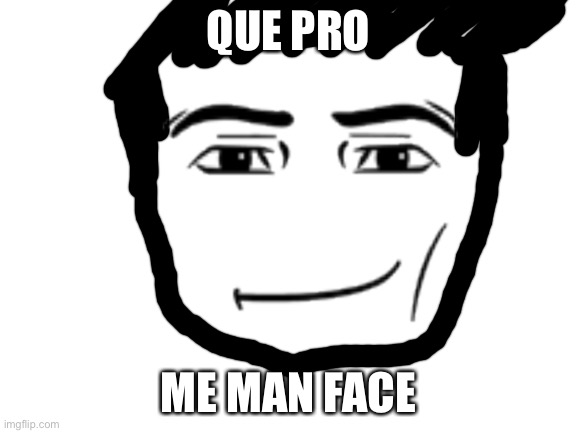 Roblox Man Face. - Imgflip