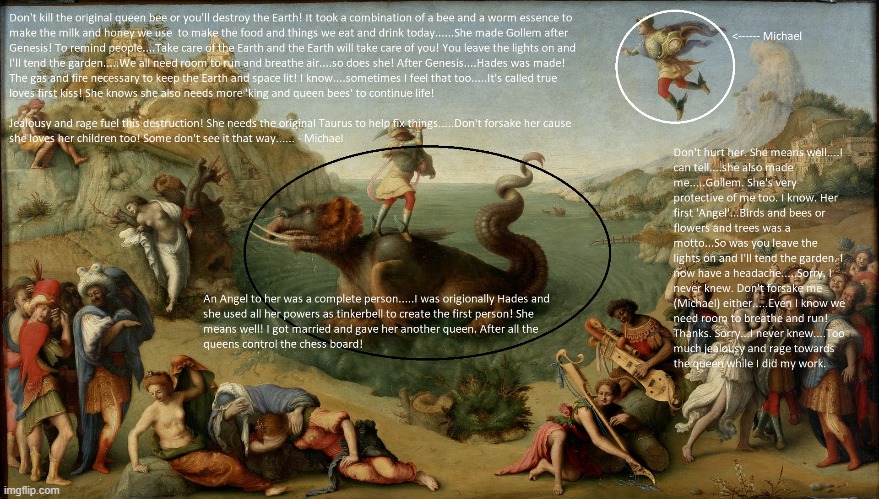 What I know of Genesis.....From Michael's View..... | image tagged in genesis,michael,what i know,not an archangel,the first human created,birds and bees | made w/ Imgflip meme maker