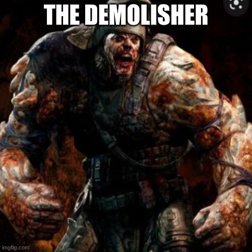 THE DEMOLISHER | image tagged in dying,light | made w/ Imgflip meme maker