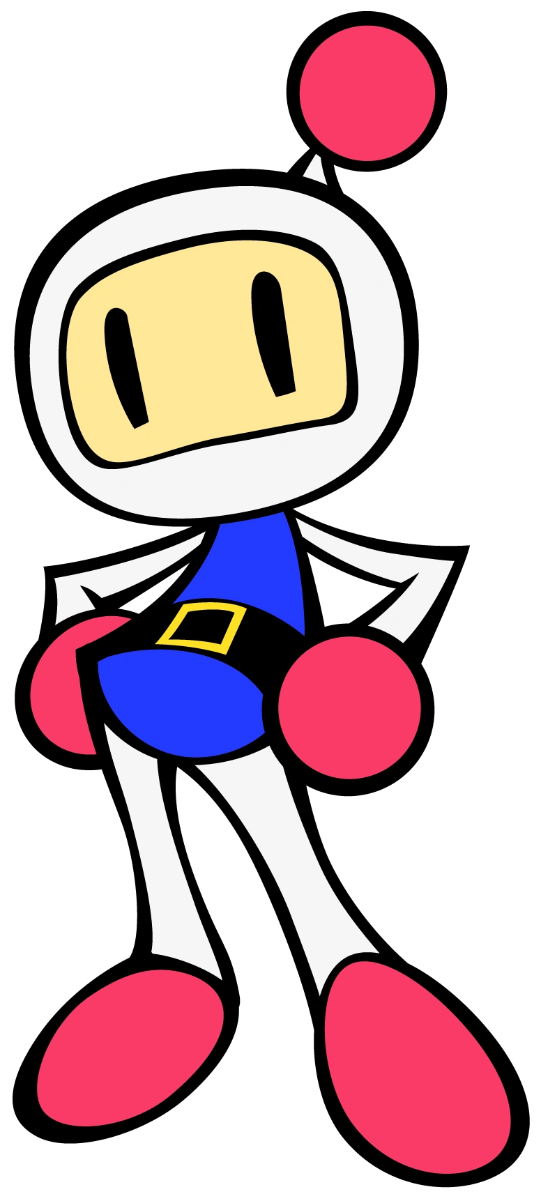 White Bomber 3 (Super Bomberman R) Blank Meme Template