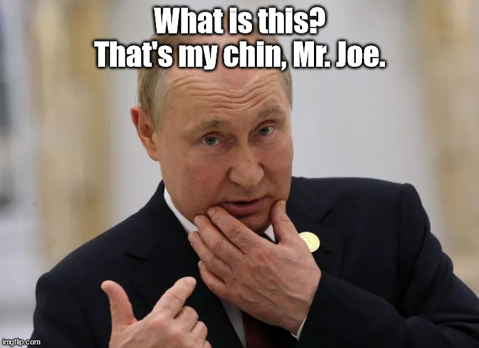 What is this, Mr Joe? | What is this?
That's my chin, Mr. Joe. | image tagged in memes,politics | made w/ Imgflip meme maker