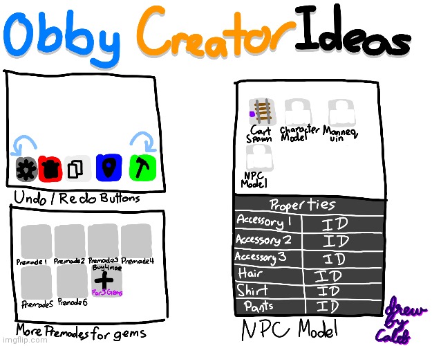 obby creator ideas | made w/ Imgflip meme maker