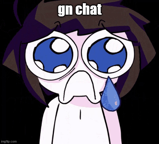 crying human | gn chat | image tagged in crying human | made w/ Imgflip meme maker