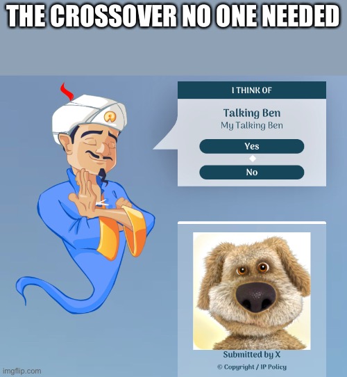 THE CROSSOVER NO ONE NEEDED | made w/ Imgflip meme maker