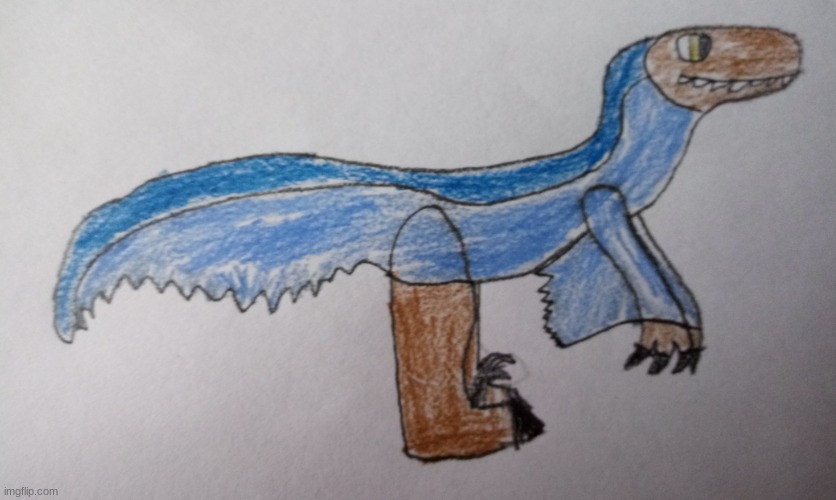 Velocity (Another Dinosaur OC) | image tagged in velocity | made w/ Imgflip meme maker