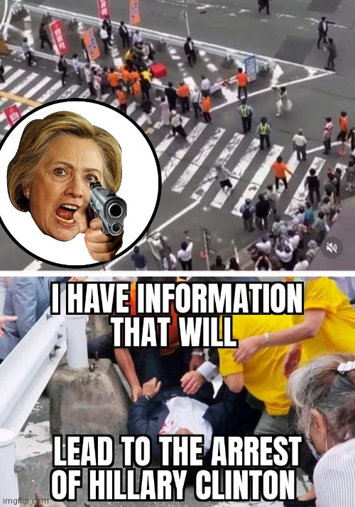 Hillary Arkancided Japanese Prime Minister | image tagged in hillary clinton | made w/ Imgflip meme maker
