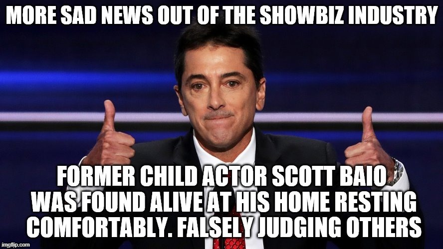 Reposted Chachi | image tagged in scott baio | made w/ Imgflip meme maker