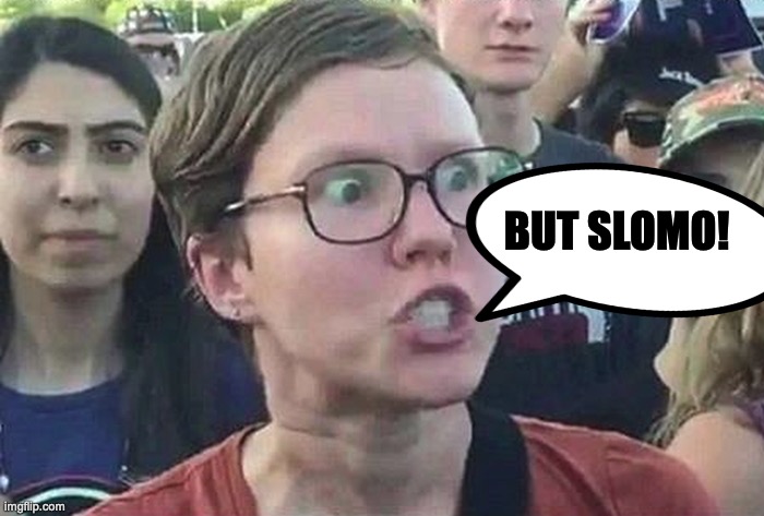 that's what only leftists can say whenever labor made the energy crisis | BUT SLOMO! | image tagged in triggered liberal,scott morrison,anthony albanese,chris bowen,energy crisis,satire | made w/ Imgflip meme maker