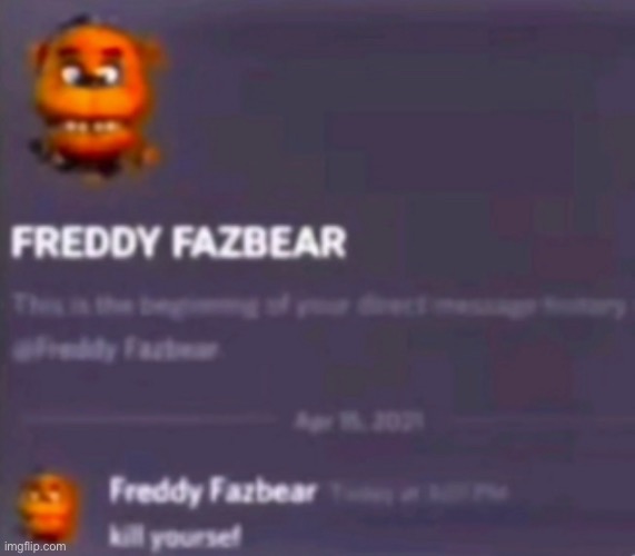 Aw hell naew, wy ou saey taht Fuedyy Fadbear | made w/ Imgflip meme maker