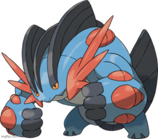 Mega Swampert | image tagged in mega swampert | made w/ Imgflip meme maker