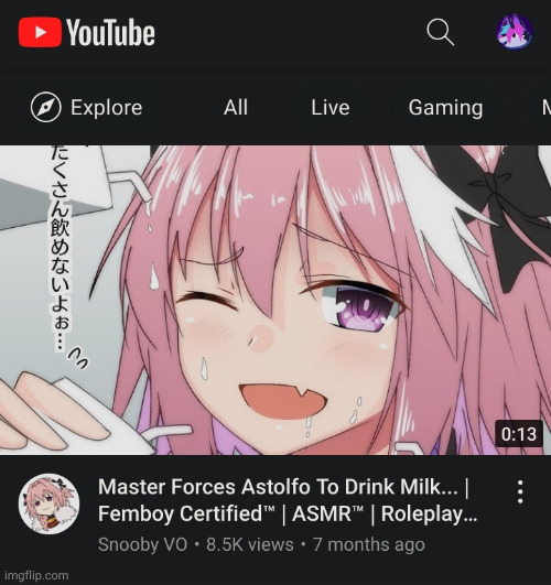 why the everloving f.ck is this the first thing on my yt recommendations | made w/ Imgflip meme maker