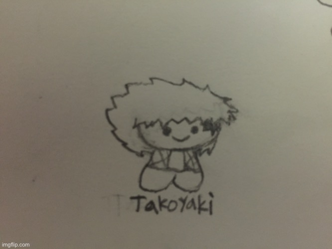 Takoyaki from Demon Slayer | image tagged in takoyaki from demon slayer | made w/ Imgflip meme maker