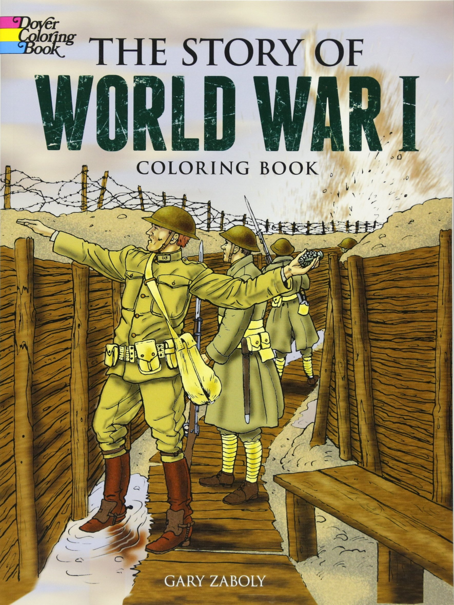 History coloring book World War 1 Blank Meme Template