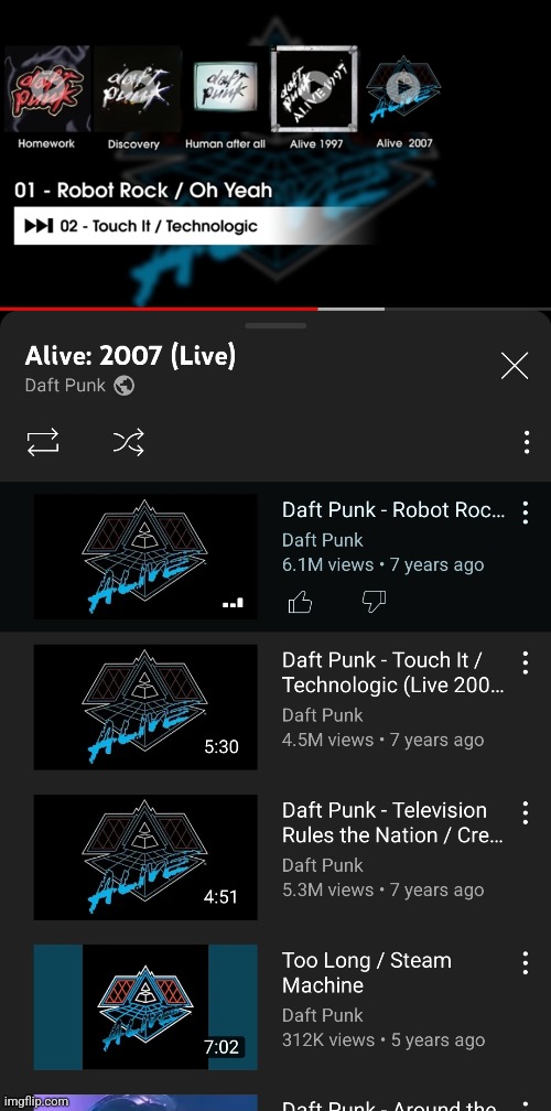 Day 4 of listening to Alive 2007 on repeat | made w/ Imgflip meme maker