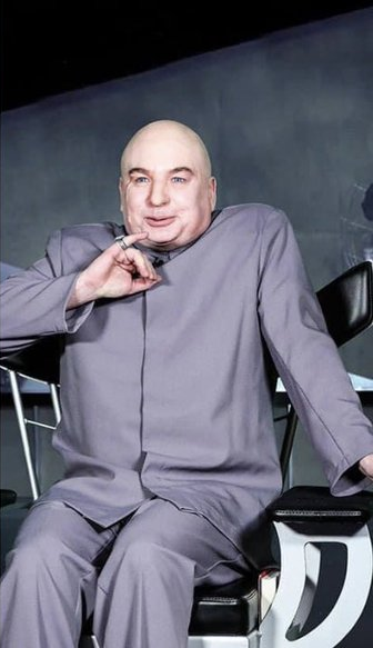 Dr evil is scott baio Blank Meme Template