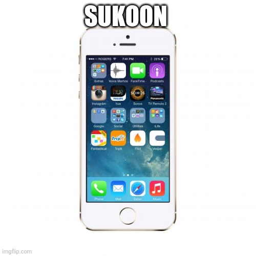 iPhone | SUKOON | image tagged in iphone | made w/ Imgflip meme maker
