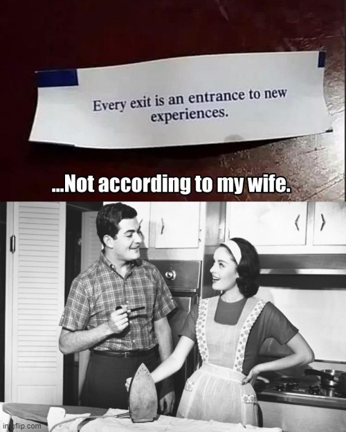 image tagged in vintage husband and wife | made w/ Imgflip meme maker