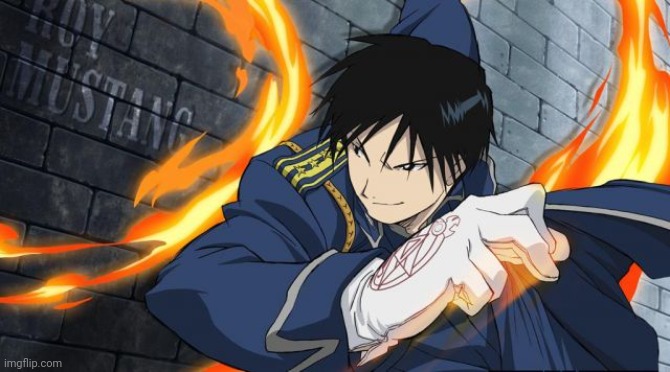 Colonel Roy Mustang | image tagged in colonel roy mustang | made w/ Imgflip meme maker