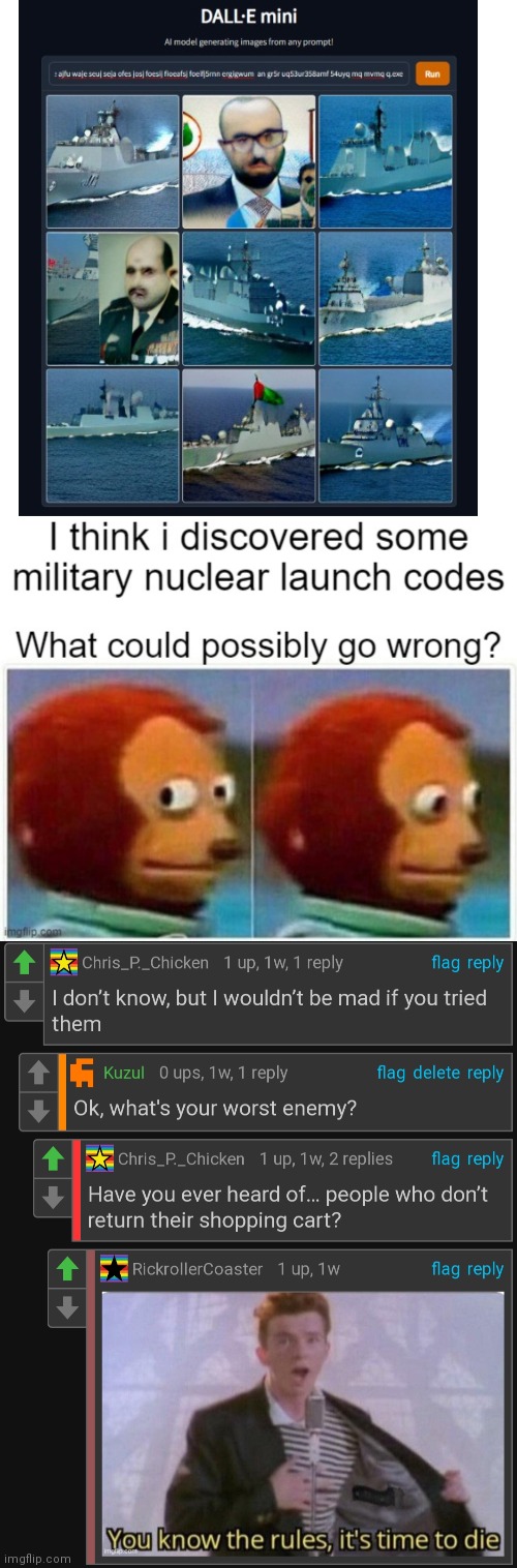 I had to share this | image tagged in memes,blank transparent square,screenshot,comments,nuke | made w/ Imgflip meme maker