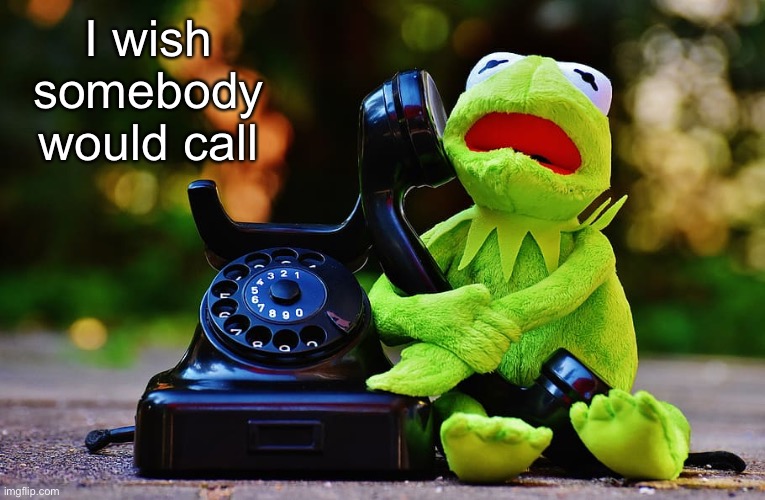 I wish somebody would call | made w/ Imgflip meme maker
