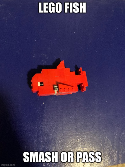 Hey at least it’s better then spamming furries | LEGO FISH; SMASH OR PASS | made w/ Imgflip meme maker